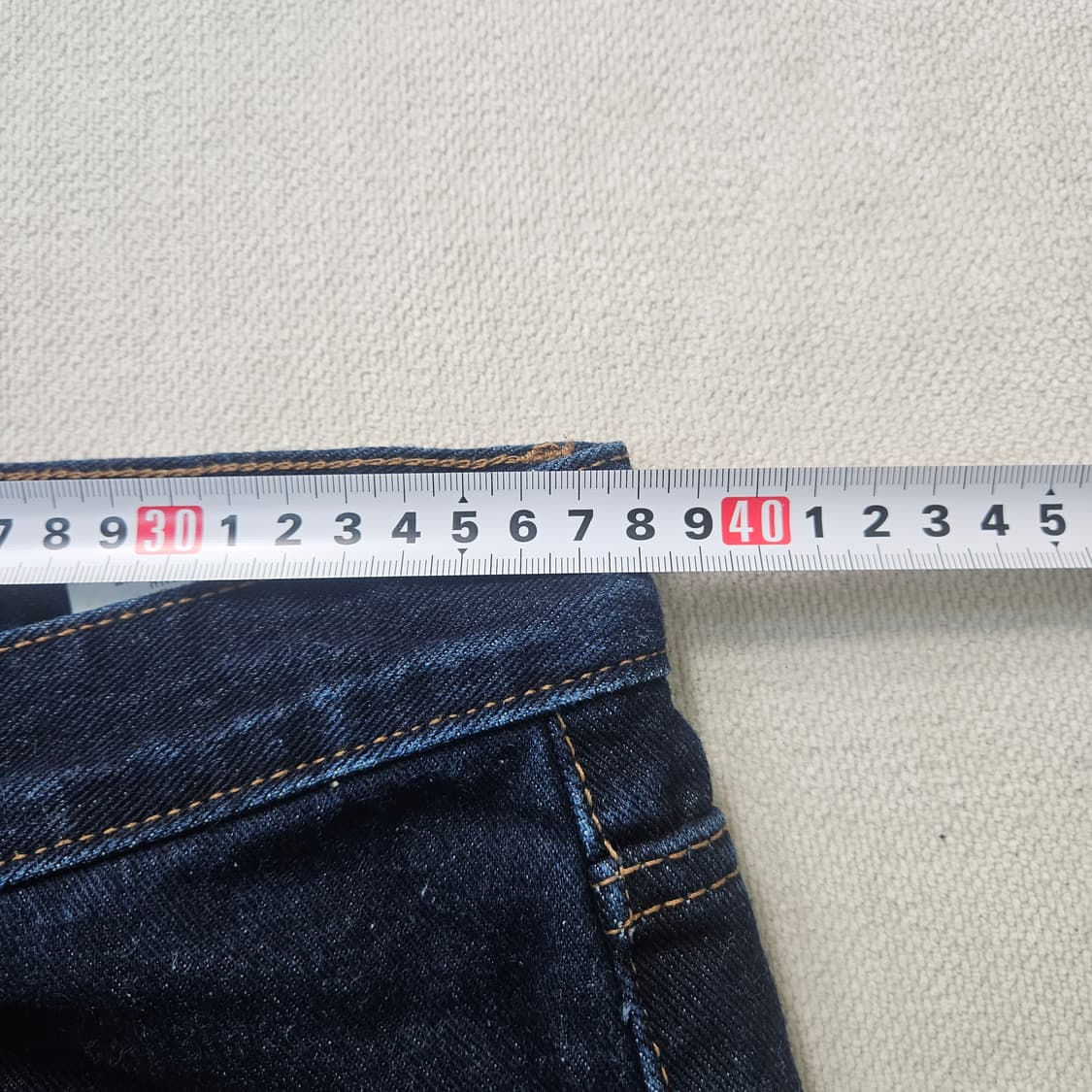 30 무신사스탠다드 진청 데님 팬츠 0331Y 상품이미지5