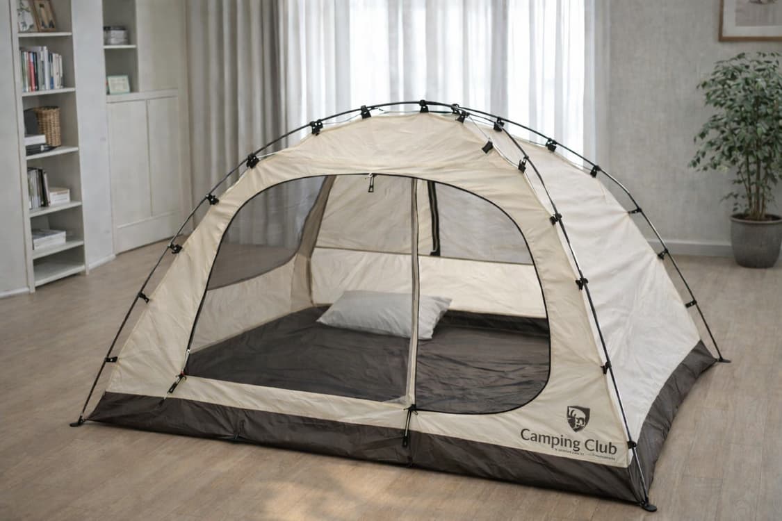 콰르토S 이너텐트 M (1회사용/거의새상품/20만원대/침실분리/벌레차단) 상품이미지1