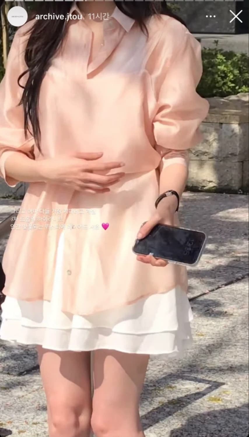 아카이브제이투유  뷔스티에 레이어링 셔츠(새상품) 상품이미지2