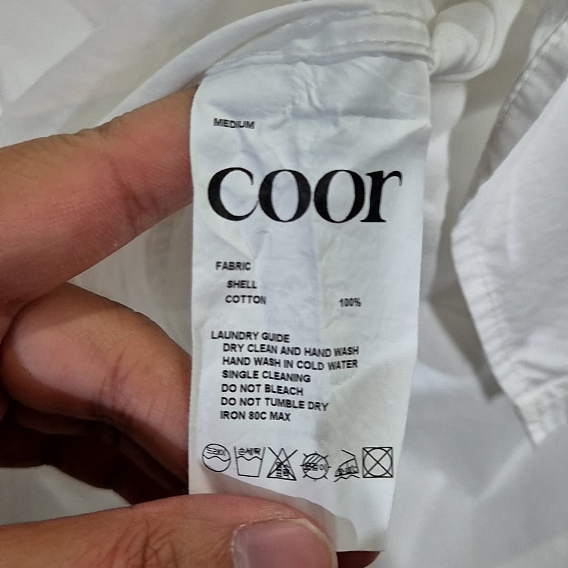 Coor 화이트 셔츠 상품이미지5