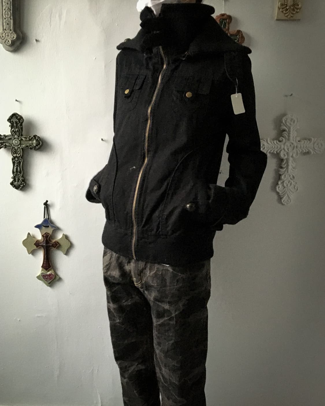 High neck jacket 상품이미지10