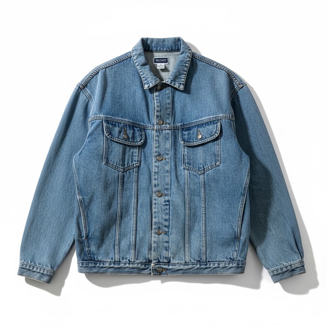 NUOVO USA 오리지널 워싱 데님자켓 XL 상품이미지1