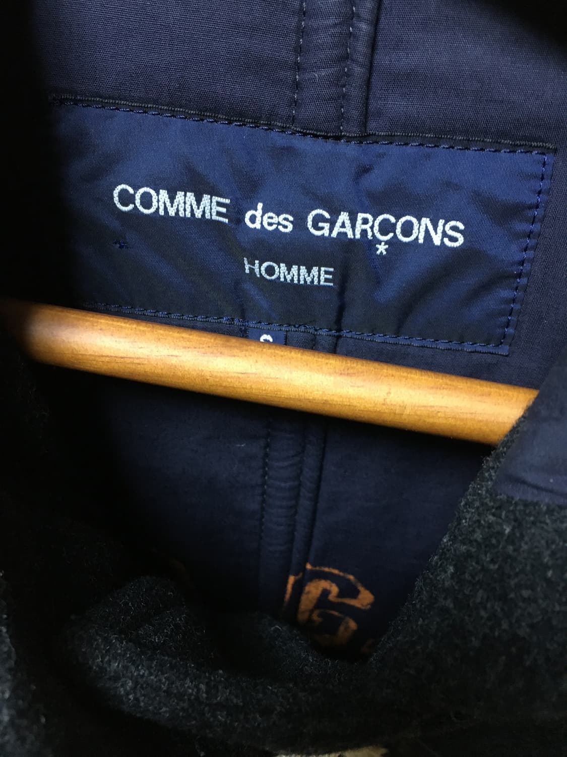 꼼데가르송 옴므 더플 코트 떡볶이 코트 상품이미지3