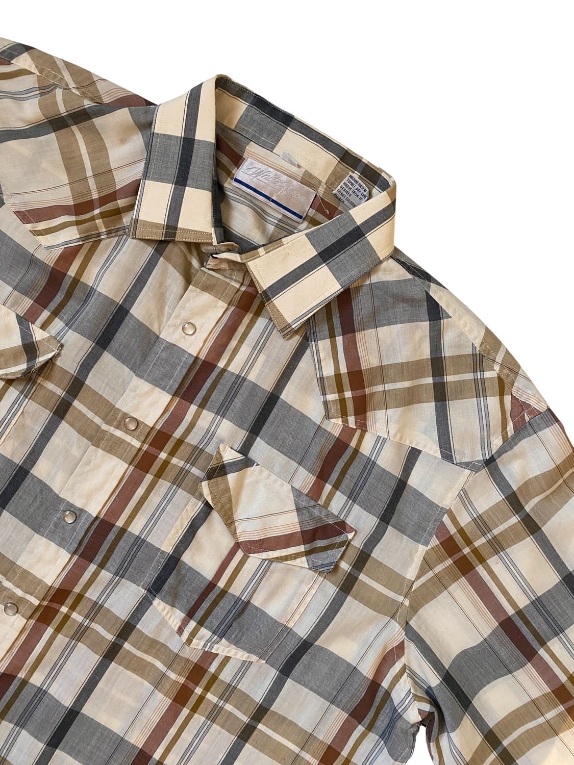 빈티지 체크 포켓 셔츠 (Man 2XL) AB1313 상품이미지3