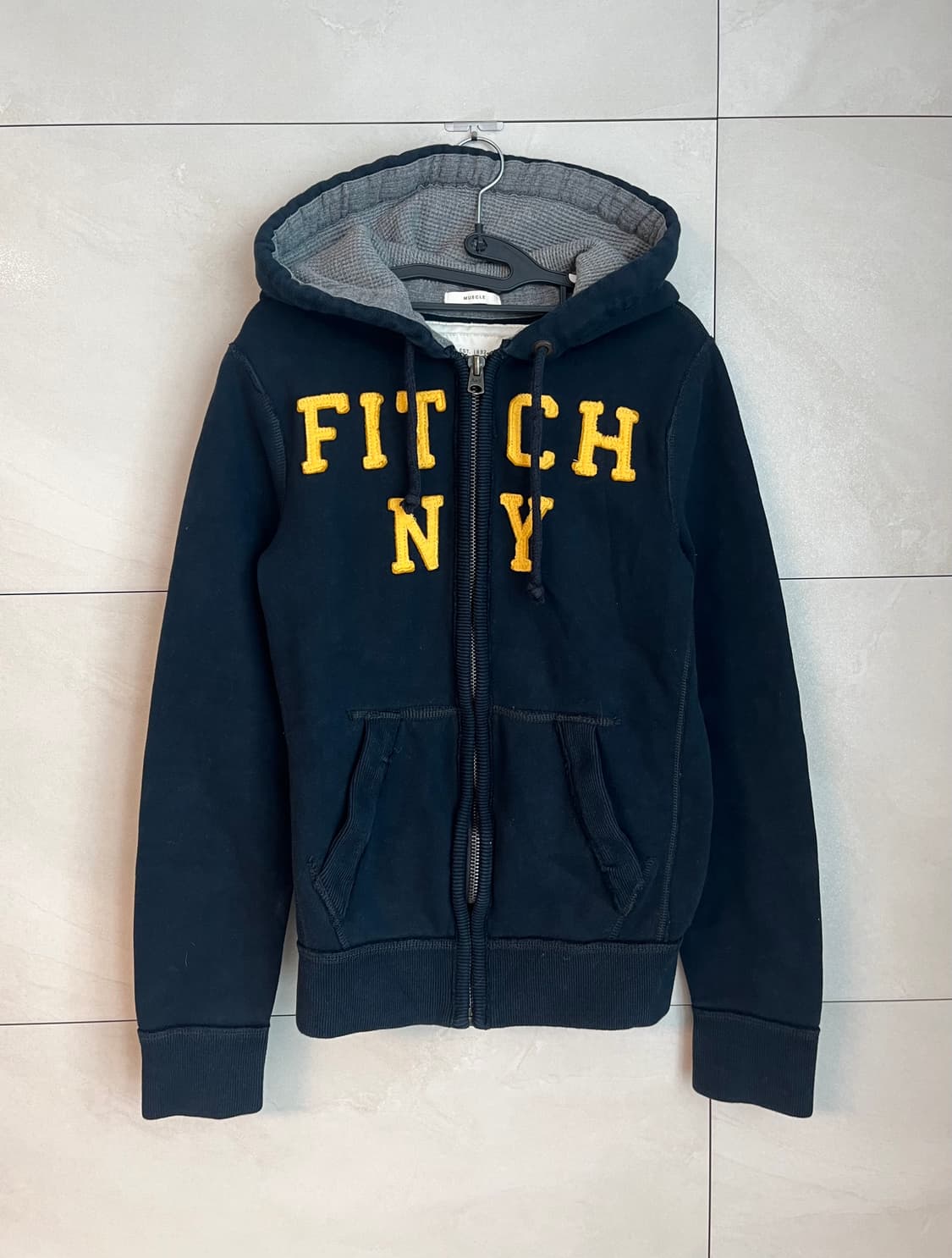 아베크롬비 후드집업 네이비 [S] 상품이미지1