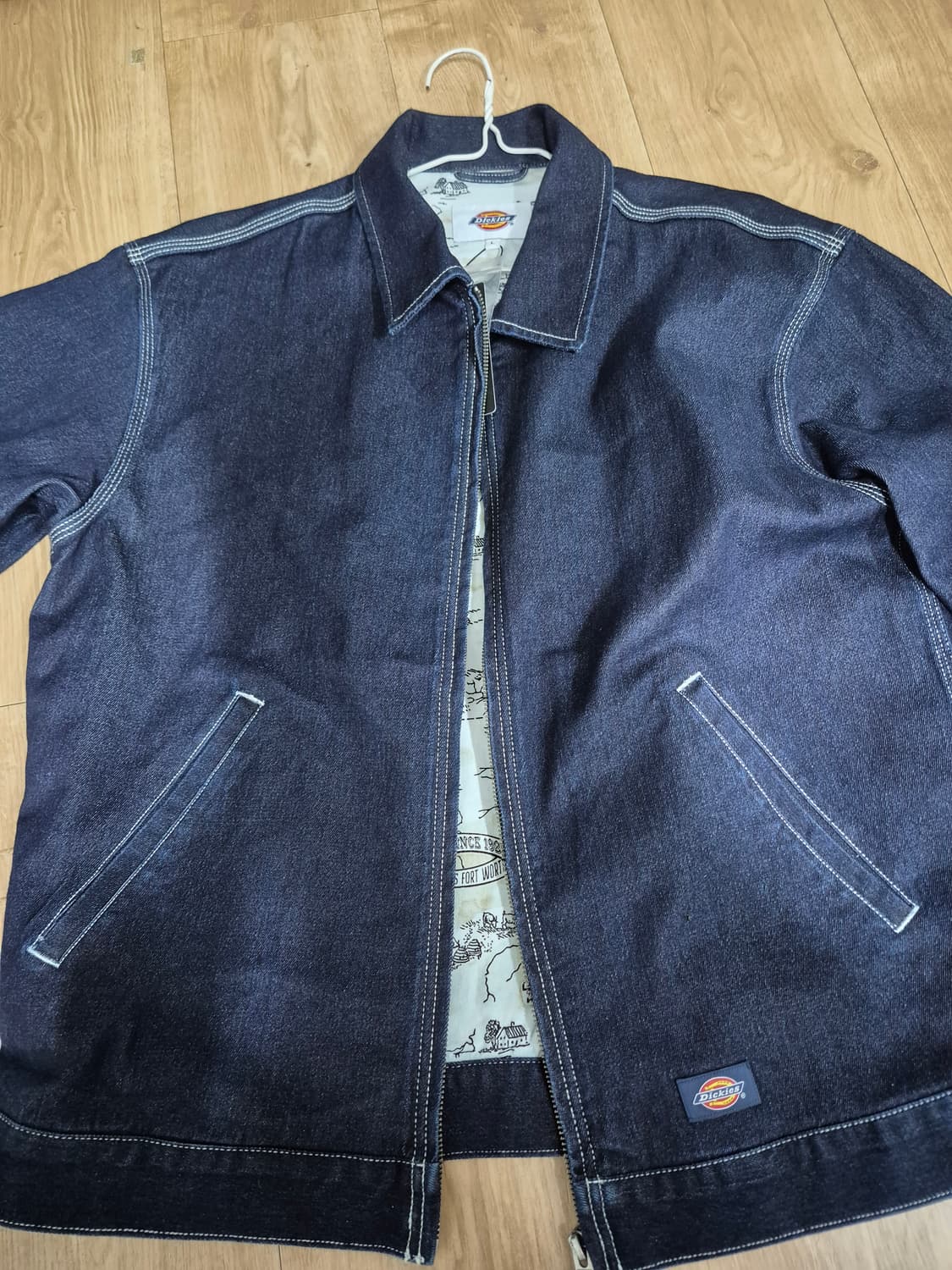 디키즈 릴렉스드 데님 자켓 L 상품이미지3
