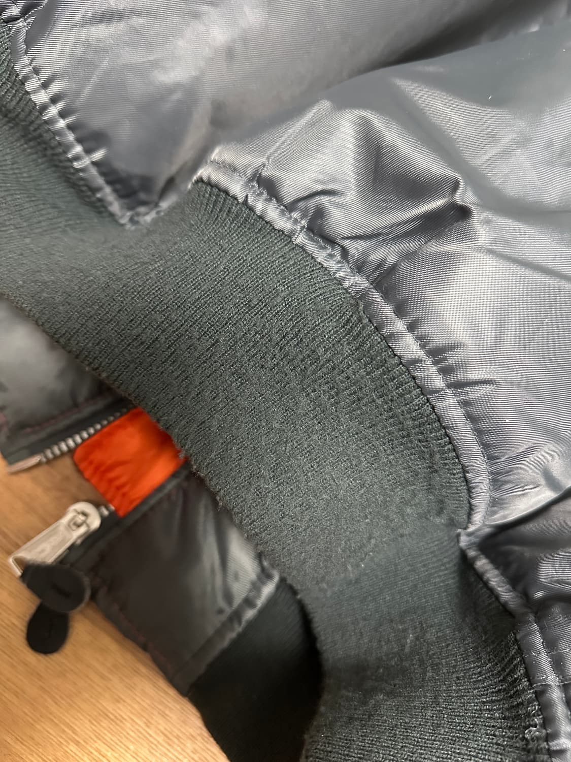 로스코 ma-1 건메탈 그레이 XL 상품이미지4