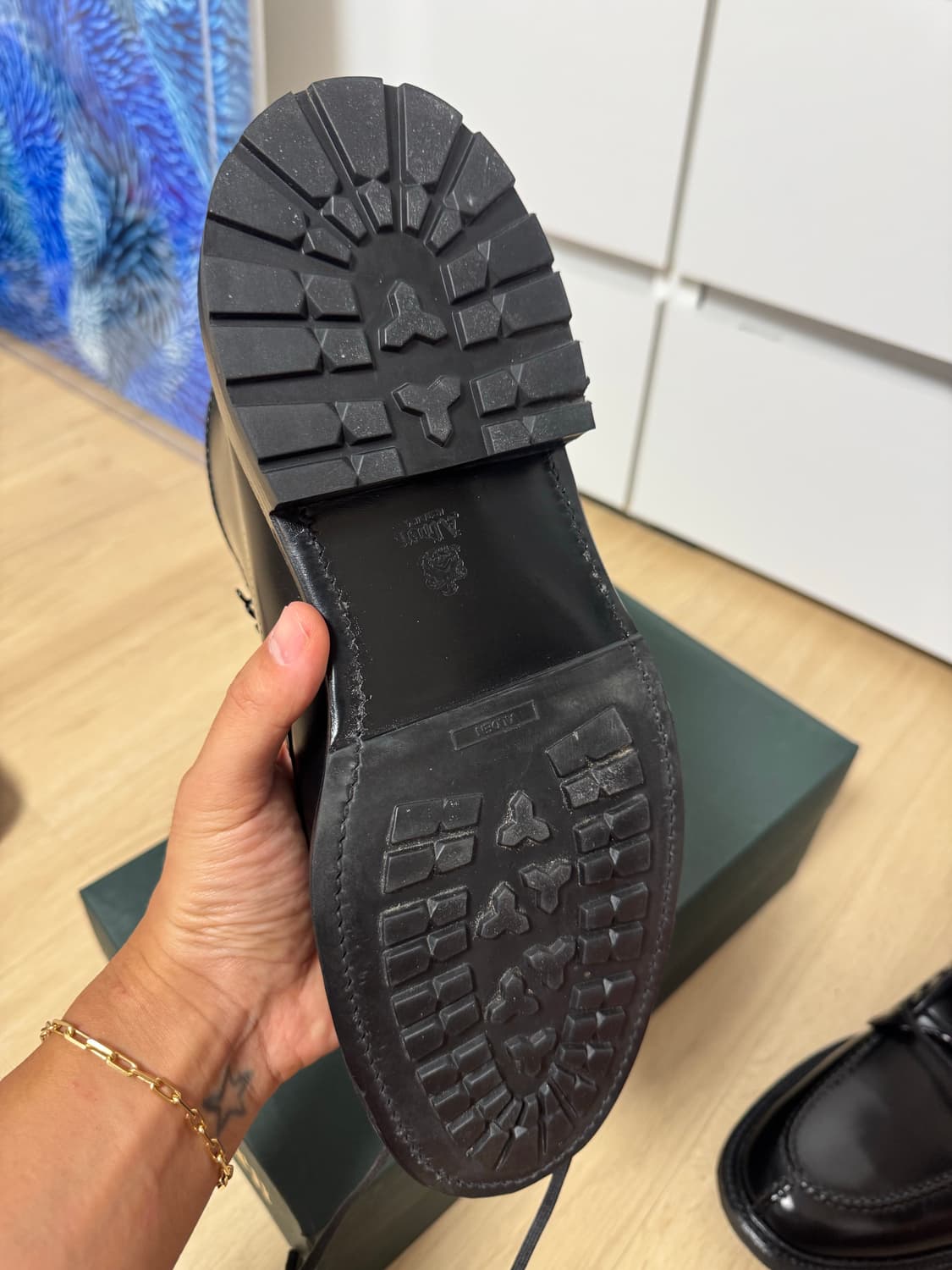 알든 alden 탱커 부츠 블랙 코도반 US 9.5D 상품이미지7