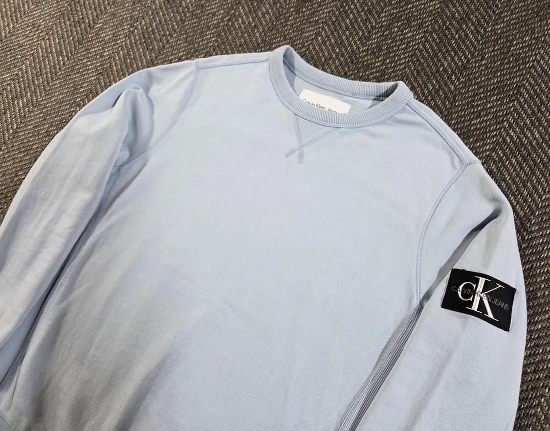 캘빈클라인 CK 진스 패치 스웻셔츠 맨투맨 상품이미지3