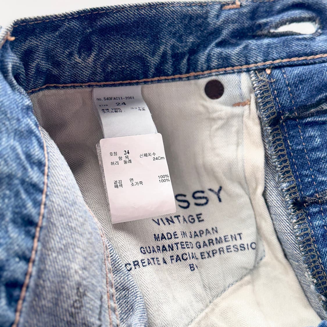 MOUSSY VINTAGE 컷오프 데님 쇼츠 상품이미지6