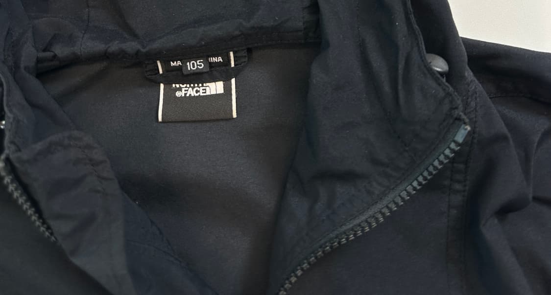 노스페이스 블랙 컴팩트 후드 써플렉스 경량 바람막이 (105) 상품이미지3