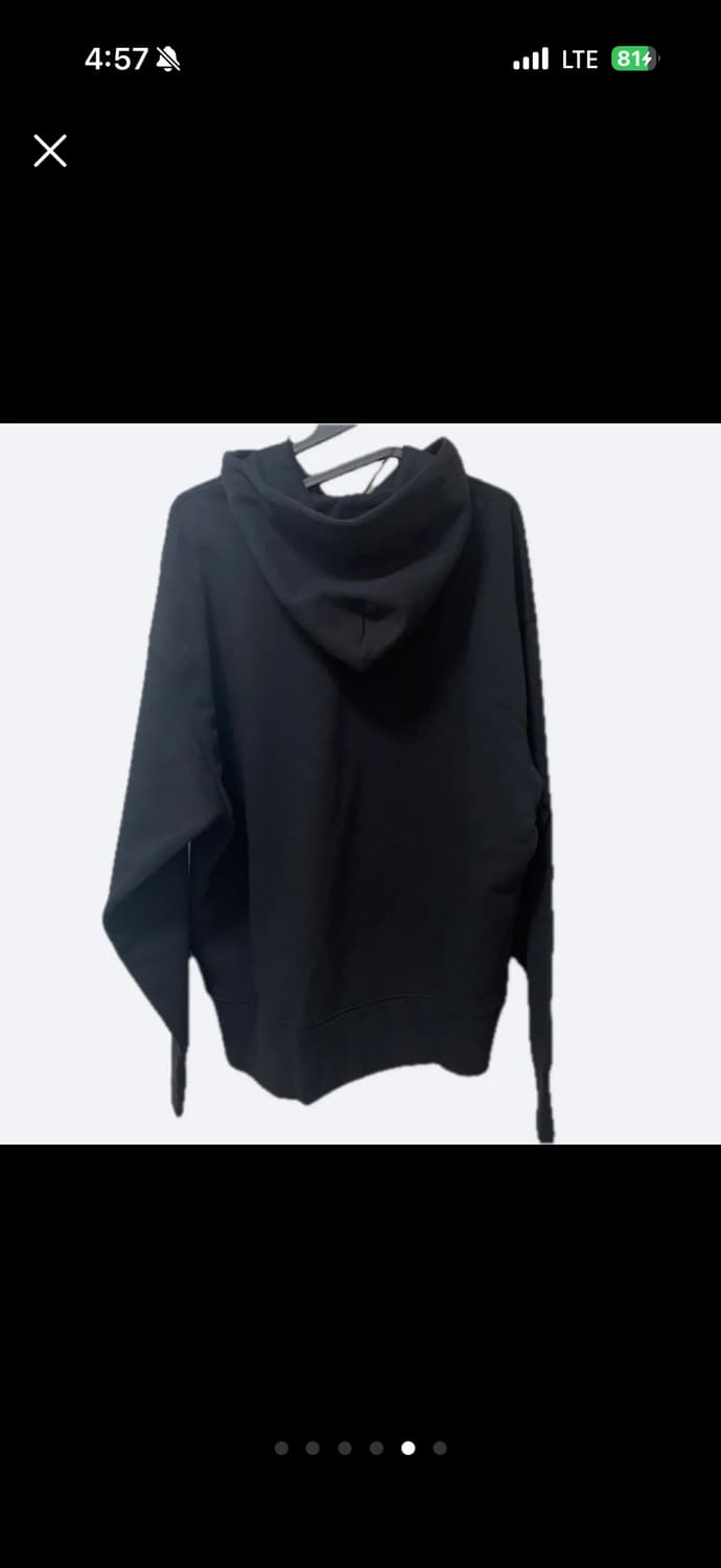 (새상품) MSGM 포켓 후드티 블랙 상품이미지5