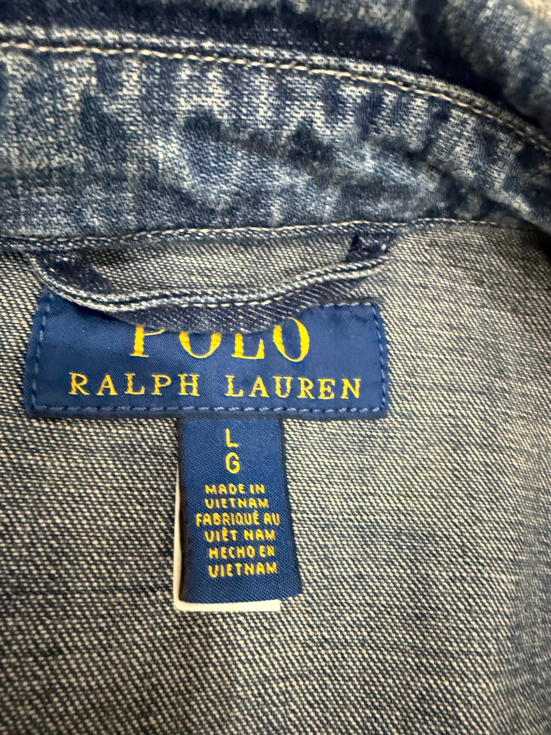 Polo Ralph Lauren 데님 자켓 (남성 L) 상품이미지2