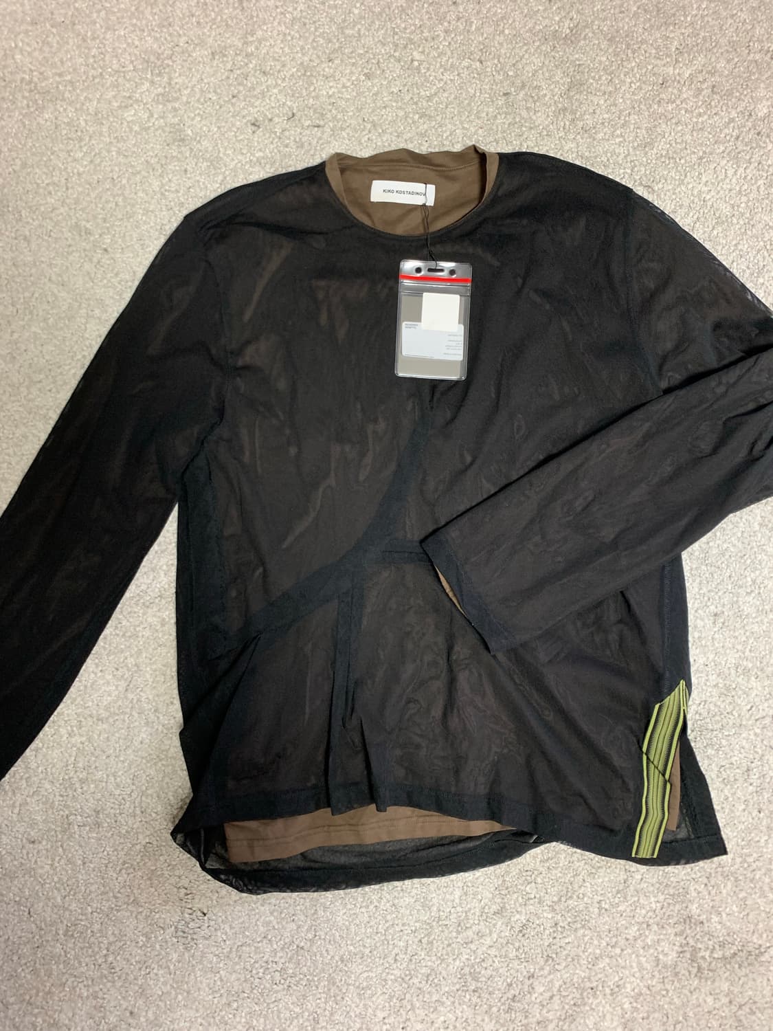 Kiko kostadinov inex mesh top 상품이미지1