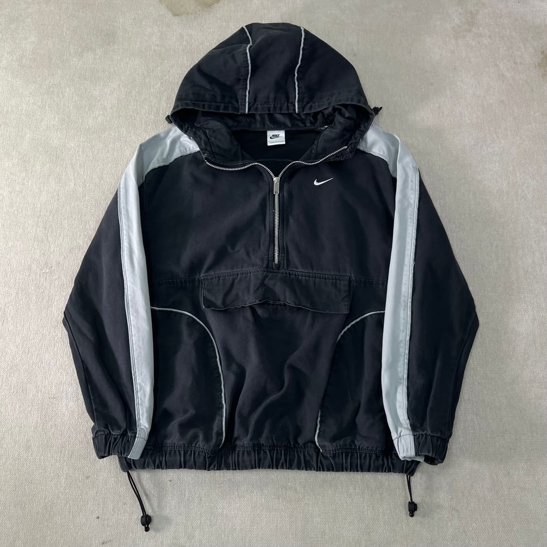 95 나이키 신형라벨 빅로고 코튼 반집업 자켓  상품이미지1