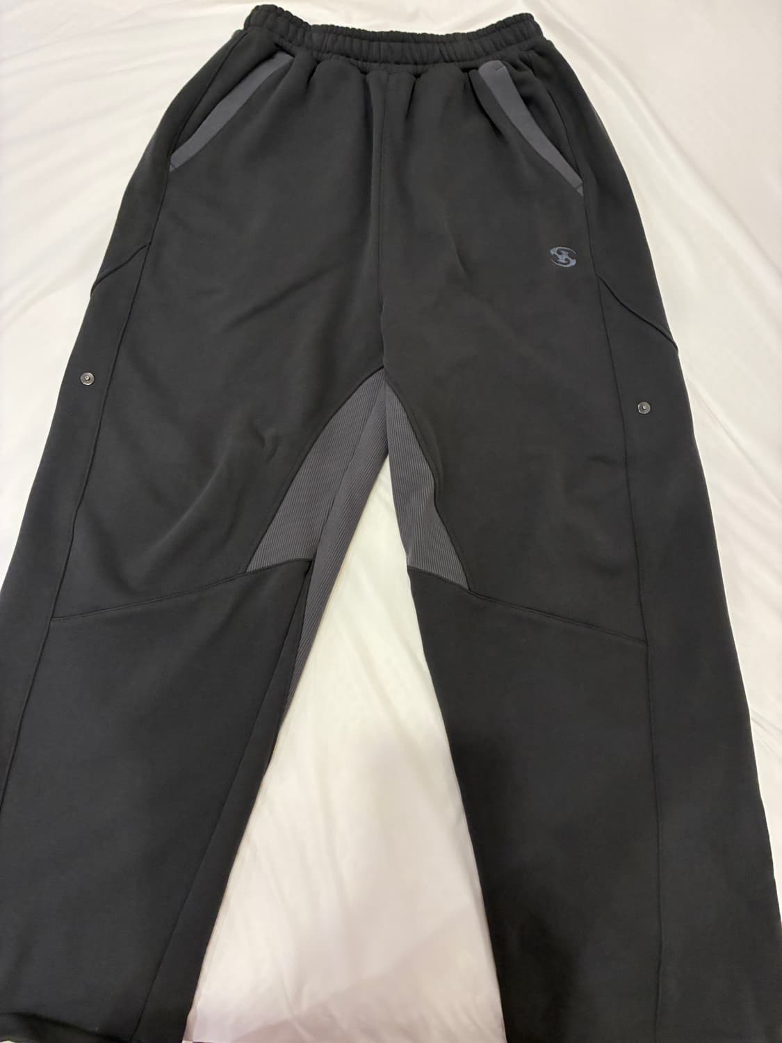 산산기어24ss 립 스웻팬츠 차콜 상품이미지7