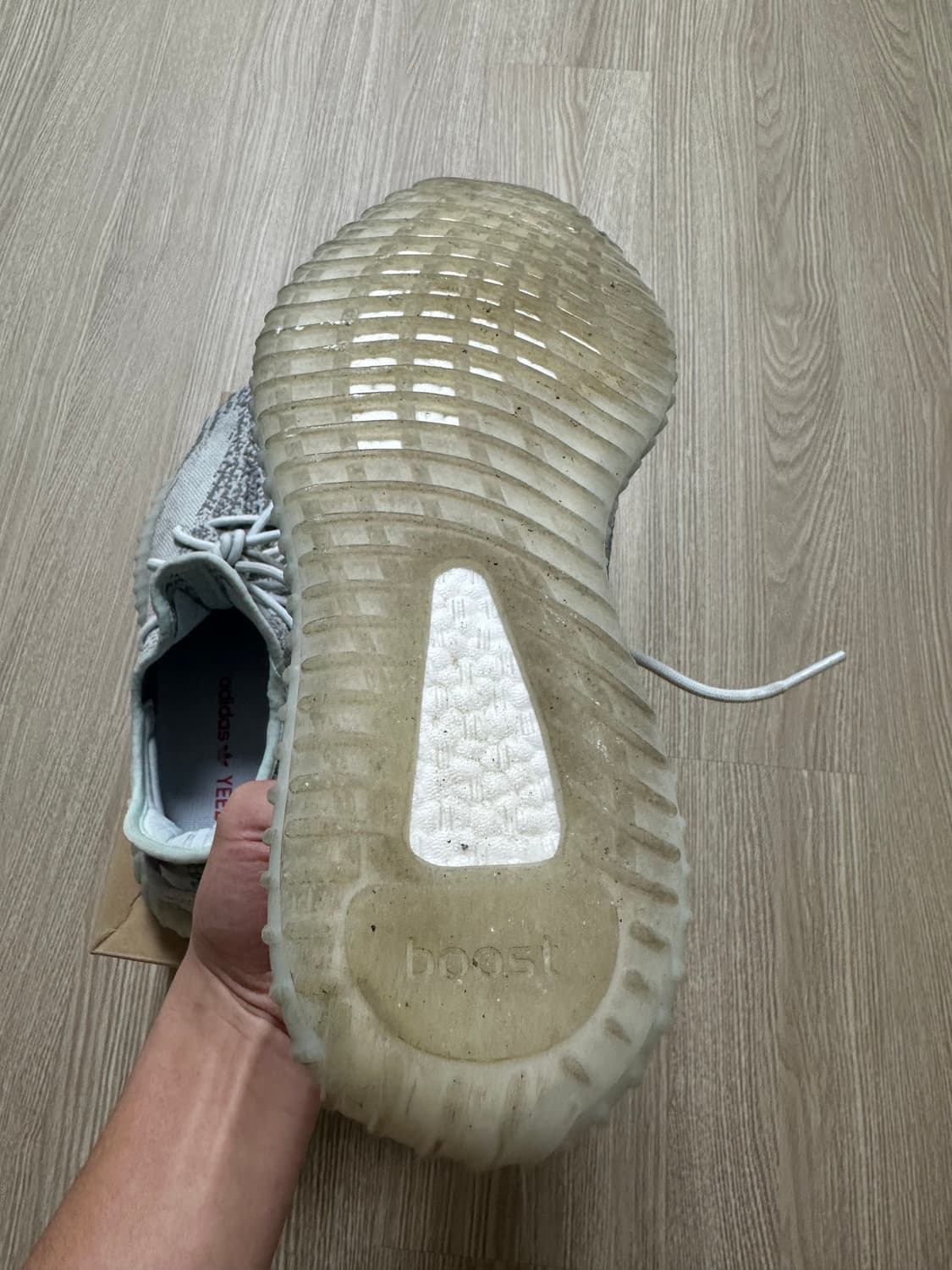 아디다스 이지부스트 350 V2 블루틴트 상품이미지7