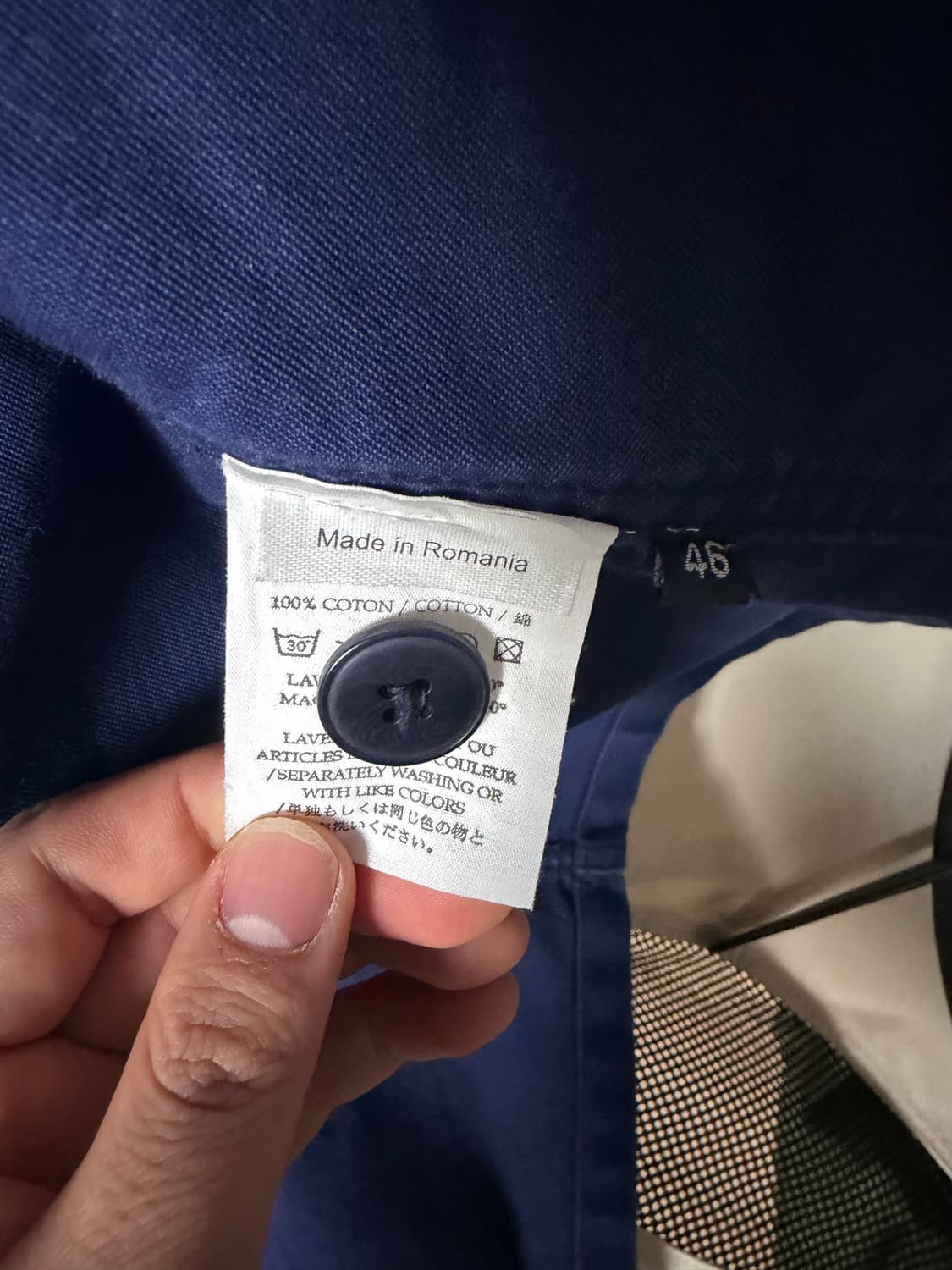 르몽생미셸 몰스킨 워크자켓 46사이즈 상품이미지2