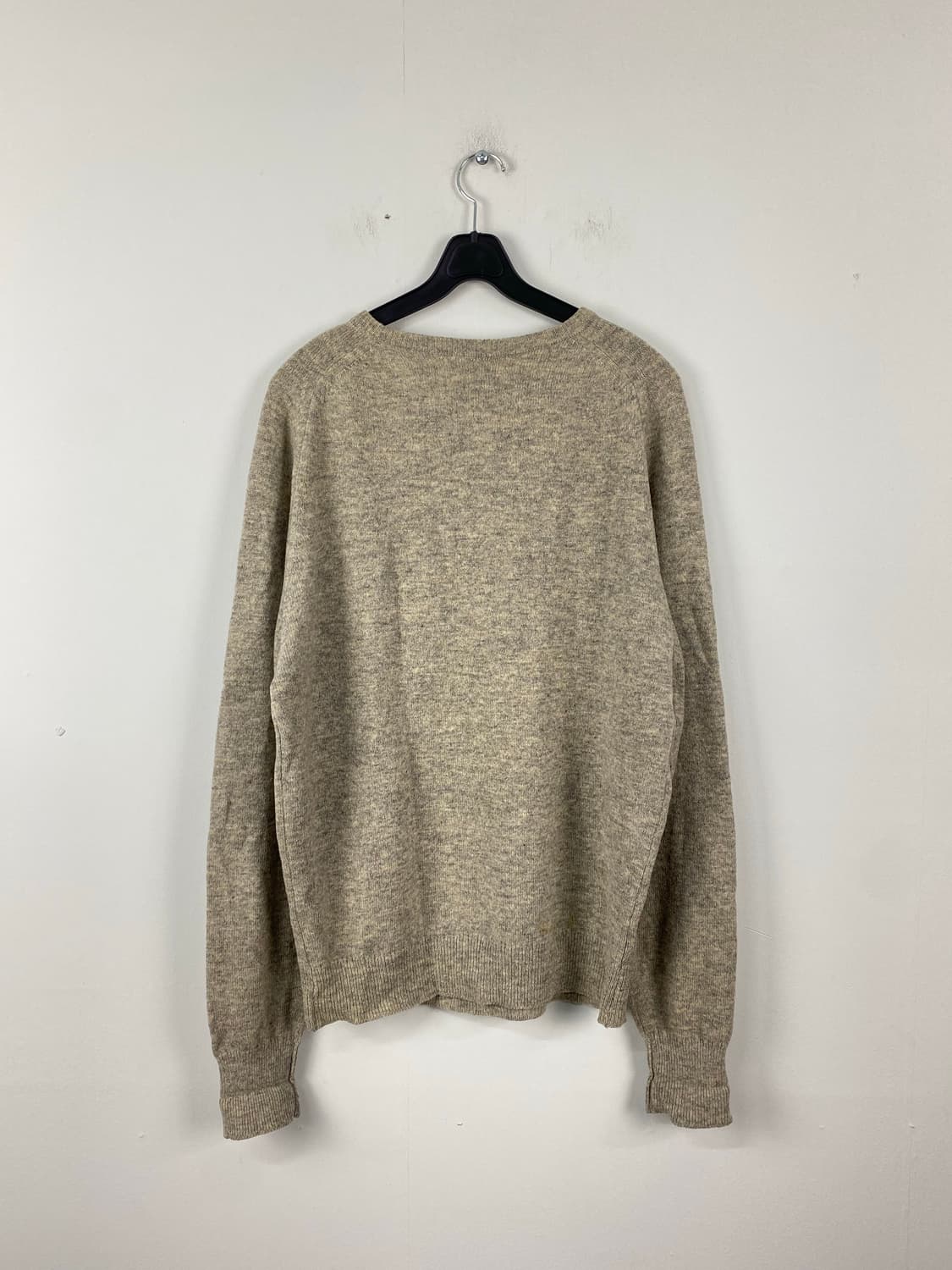 버버리 램스울 오트밀 니트 스웨터 38 <550> 상품이미지2