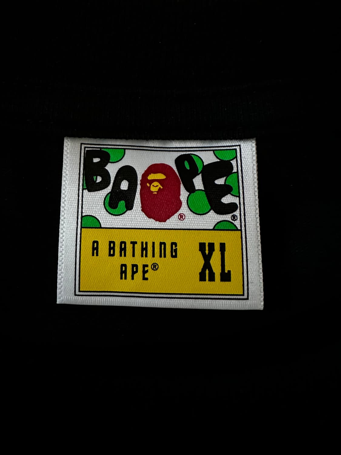 베이프 카모 빅헤드 반팔 XL 상품이미지3