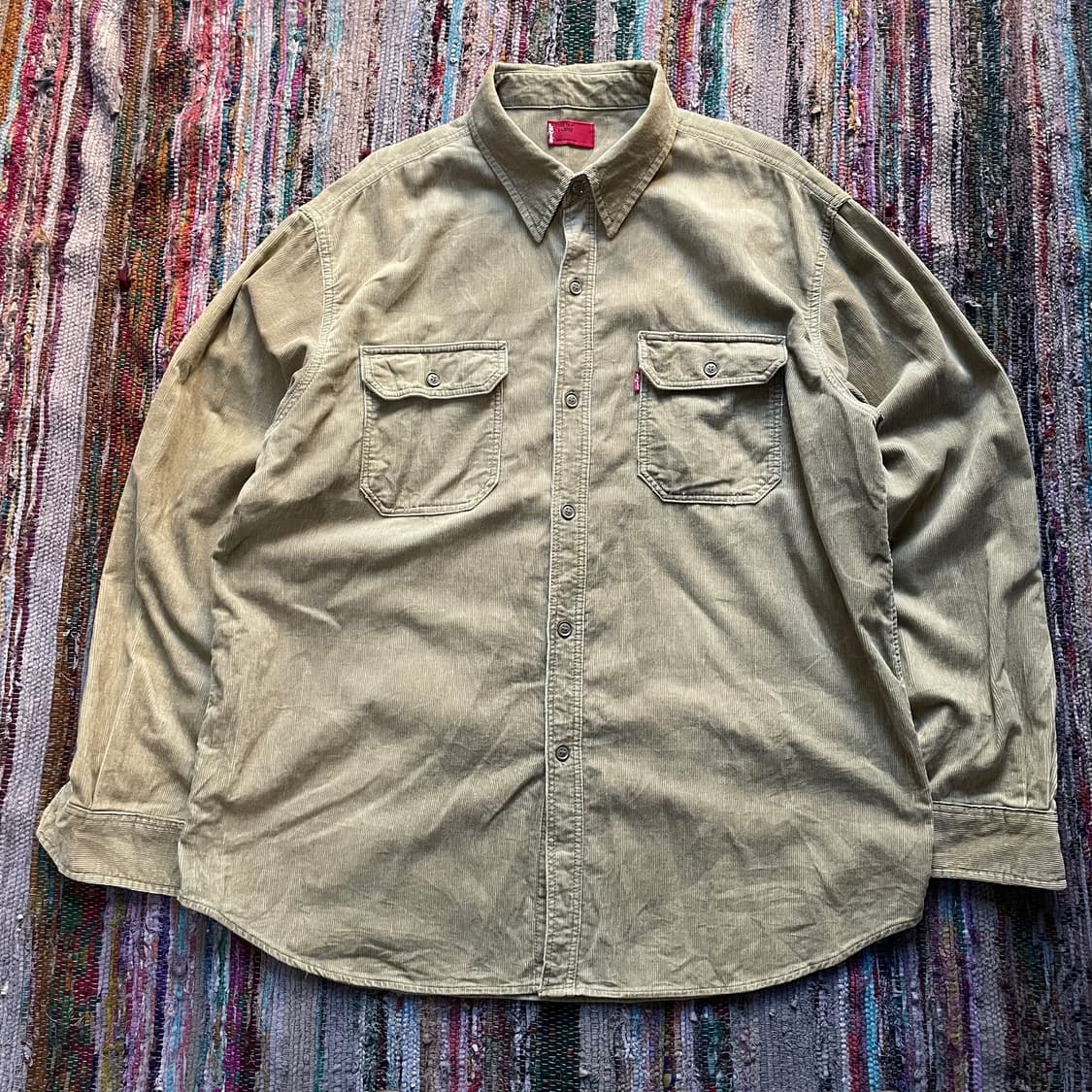 리바이스 00s 코듀로이 셔츠 상품이미지2