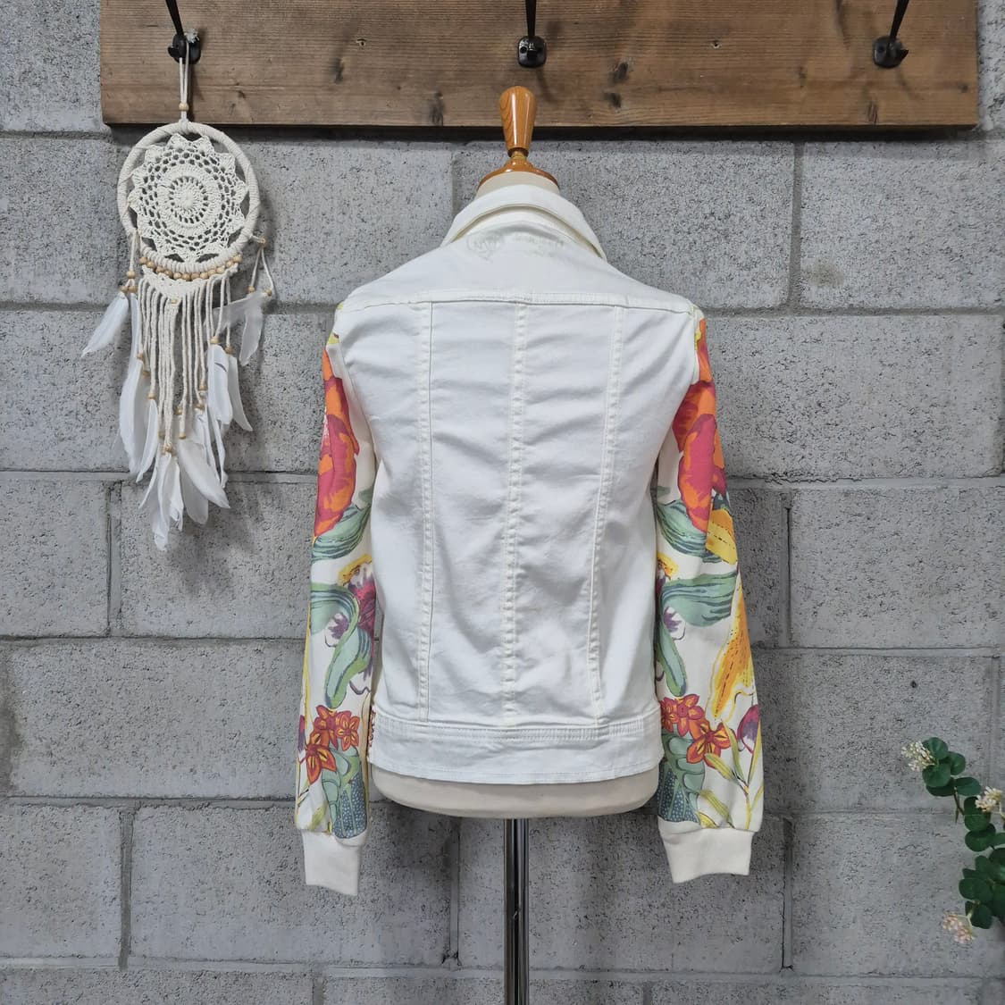 데시구알 스팽글 자수 데님자켓 상품이미지10