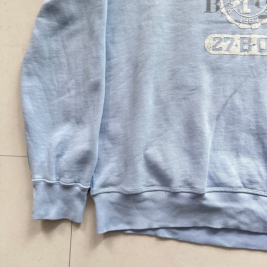 폴로 랄프로렌 P-Wing 피윙 맨투맨 스카이블루 L 상품이미지4