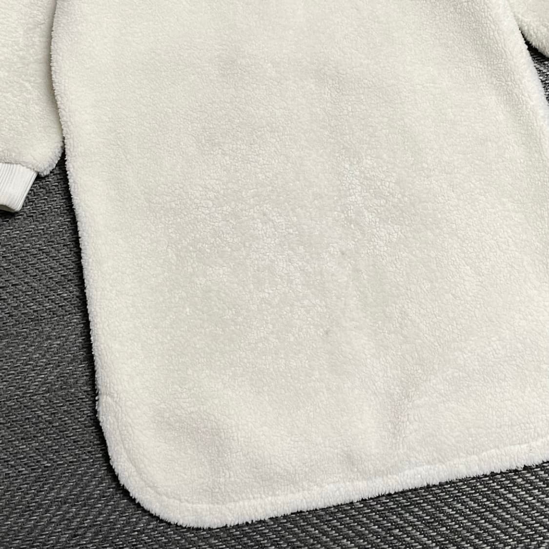 디스커버리 양털 쉐르파 반코트 롱 플리스 자켓o 5398 상품이미지6