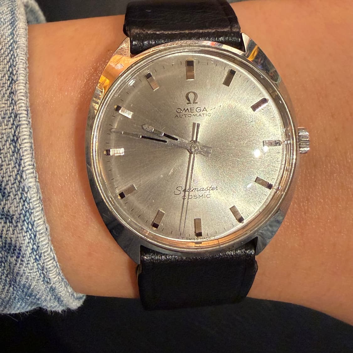 오메가 씨마스터 코스믹 논데이트 오토매틱 시계 상품이미지2