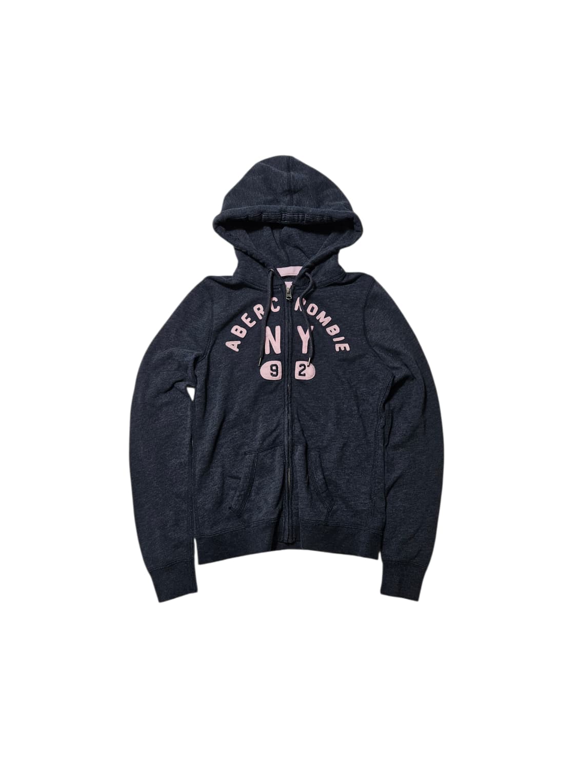 아베크롬비 회핑 진회 핑크 후드집업 딱붙 아치로고 스펠아웃 M 상품이미지1