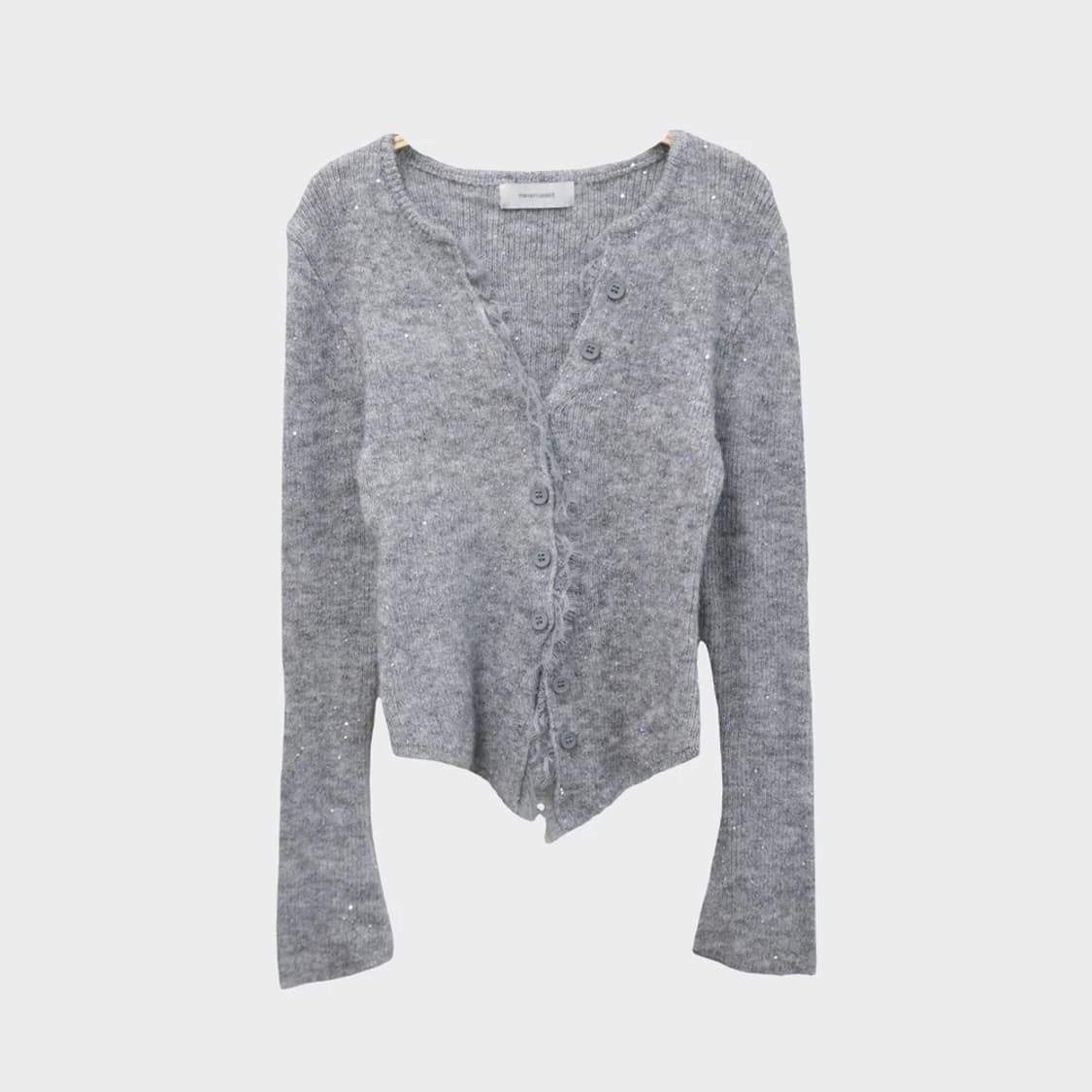 ME+EM SELECT 글리터 레이스 가디건 61831 상품이미지1
