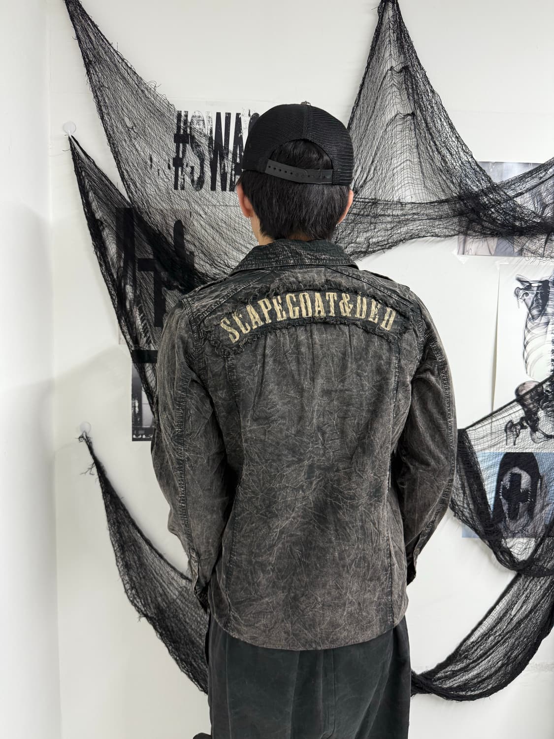 Grunge punk mood detail shirts 상품이미지7