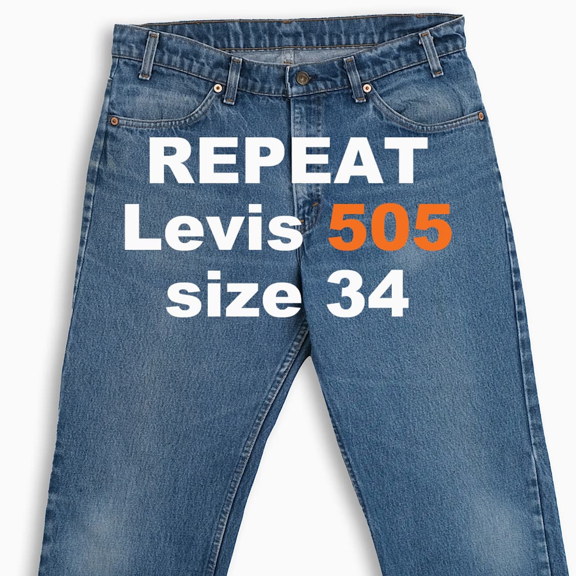 리바이스 505 오렌지탭 80s USA 34 인치 OR50536169 상품이미지1