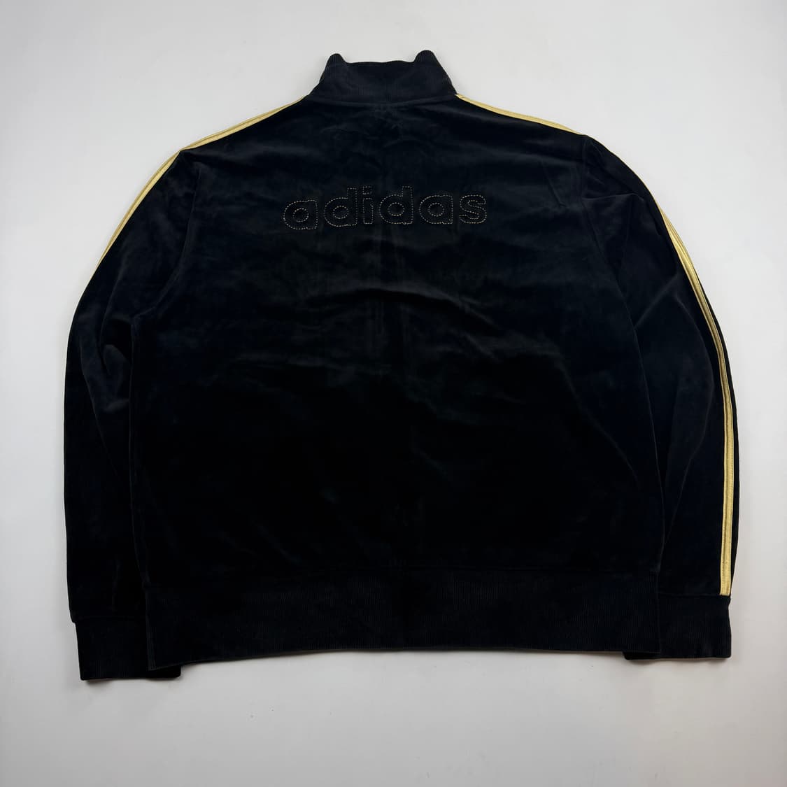 아디다스 올드스쿨 벨벳 검골 져지 상품이미지1