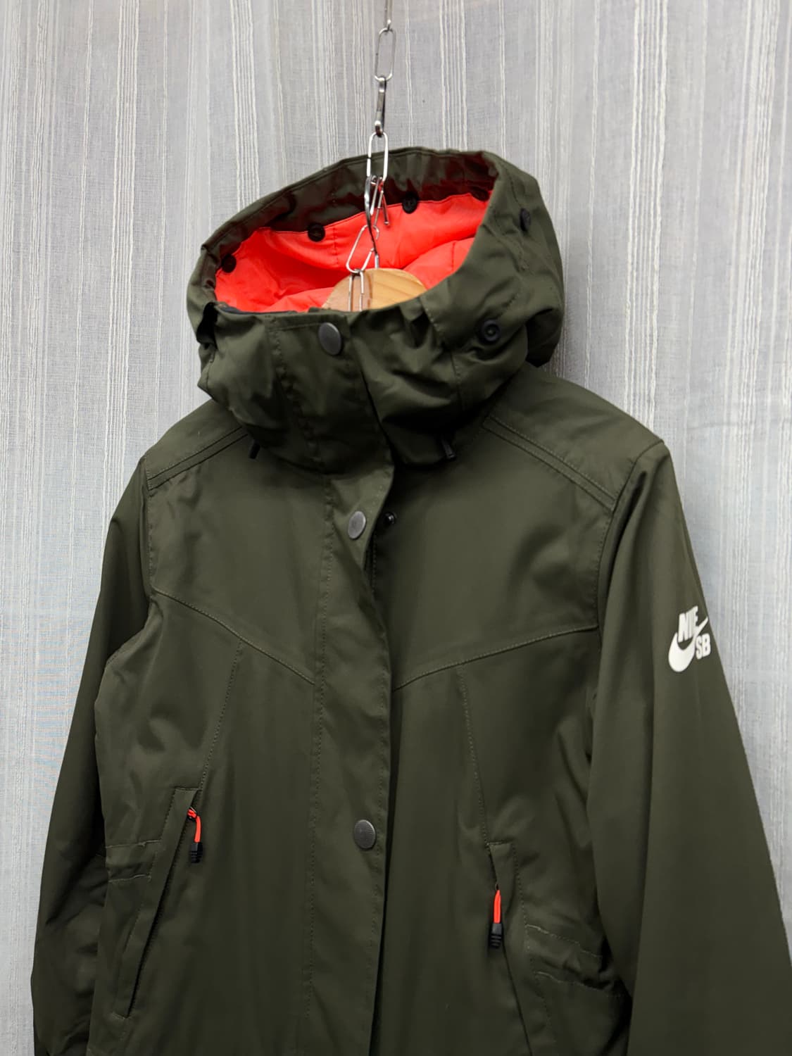 나이키 SB 허드슨 파카 카키색 사파리 야상 자켓 상품이미지8