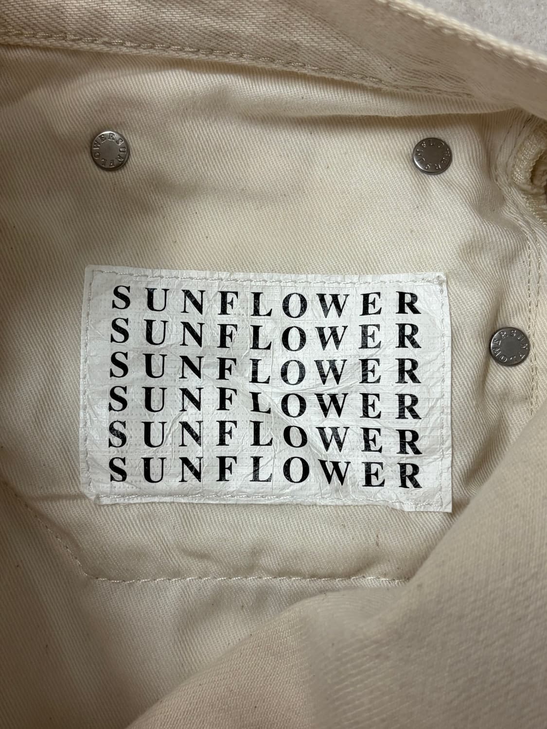 [32] 선플라워 루즈 데님 에크루 상품이미지6