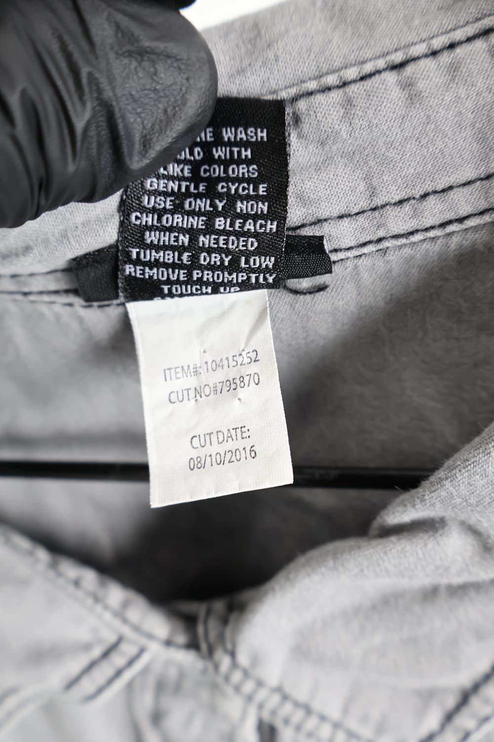 TORRID Washed Gray Utility Shirt 상품이미지5