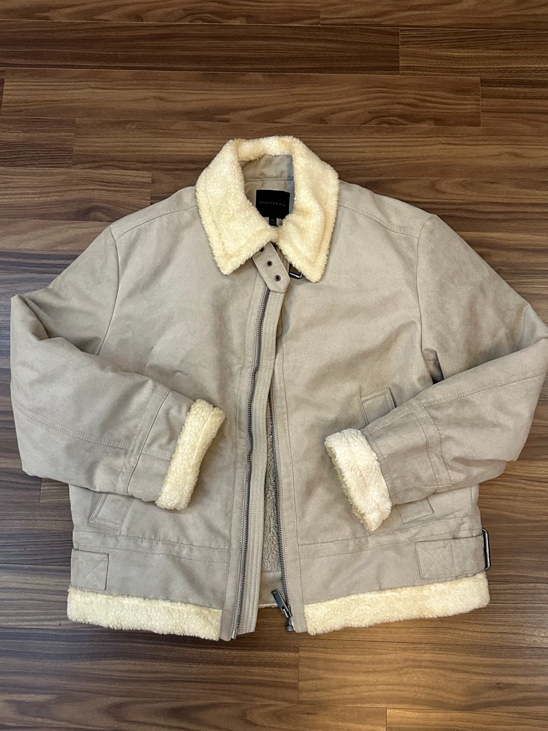 새상품) 스파오 무스탕 자켓 M 상품이미지3