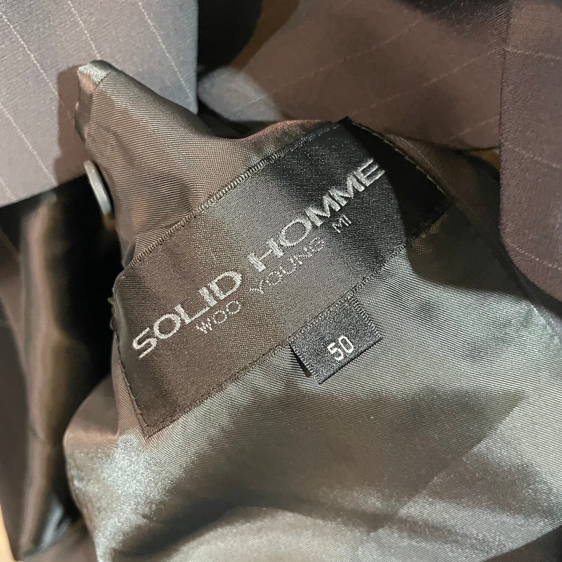 솔리드 옴므 우영미 스트라이프 블레이져  상품이미지5