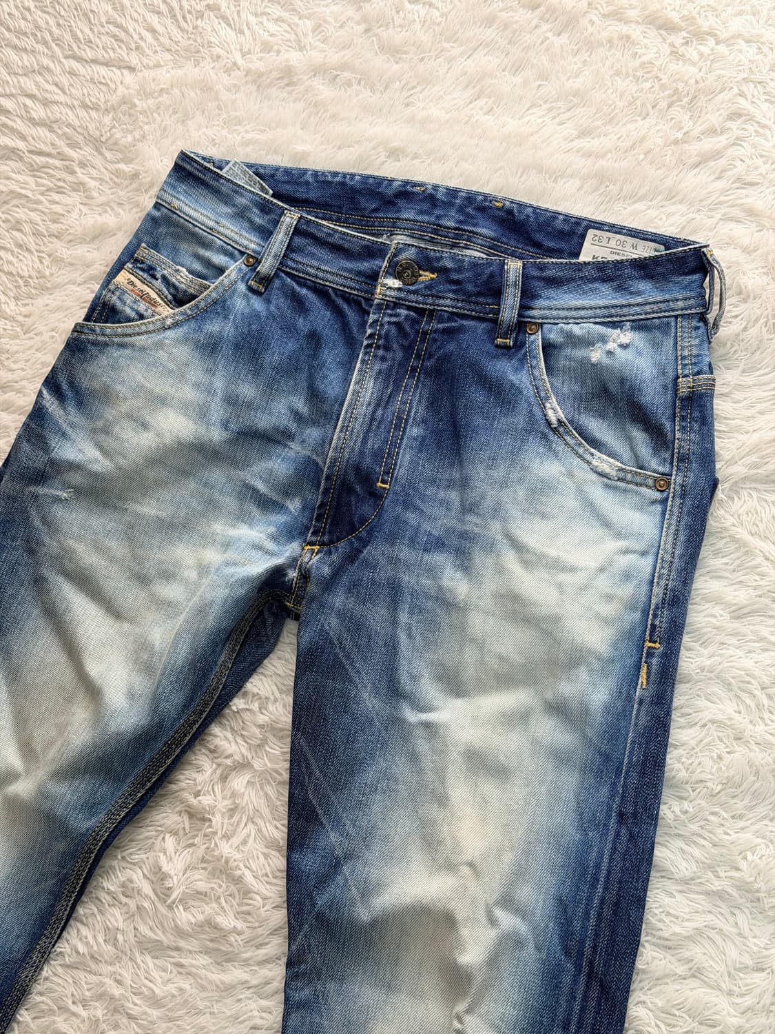 디젤 KROOLEY 워싱 데님 청바지 W30 상품이미지1