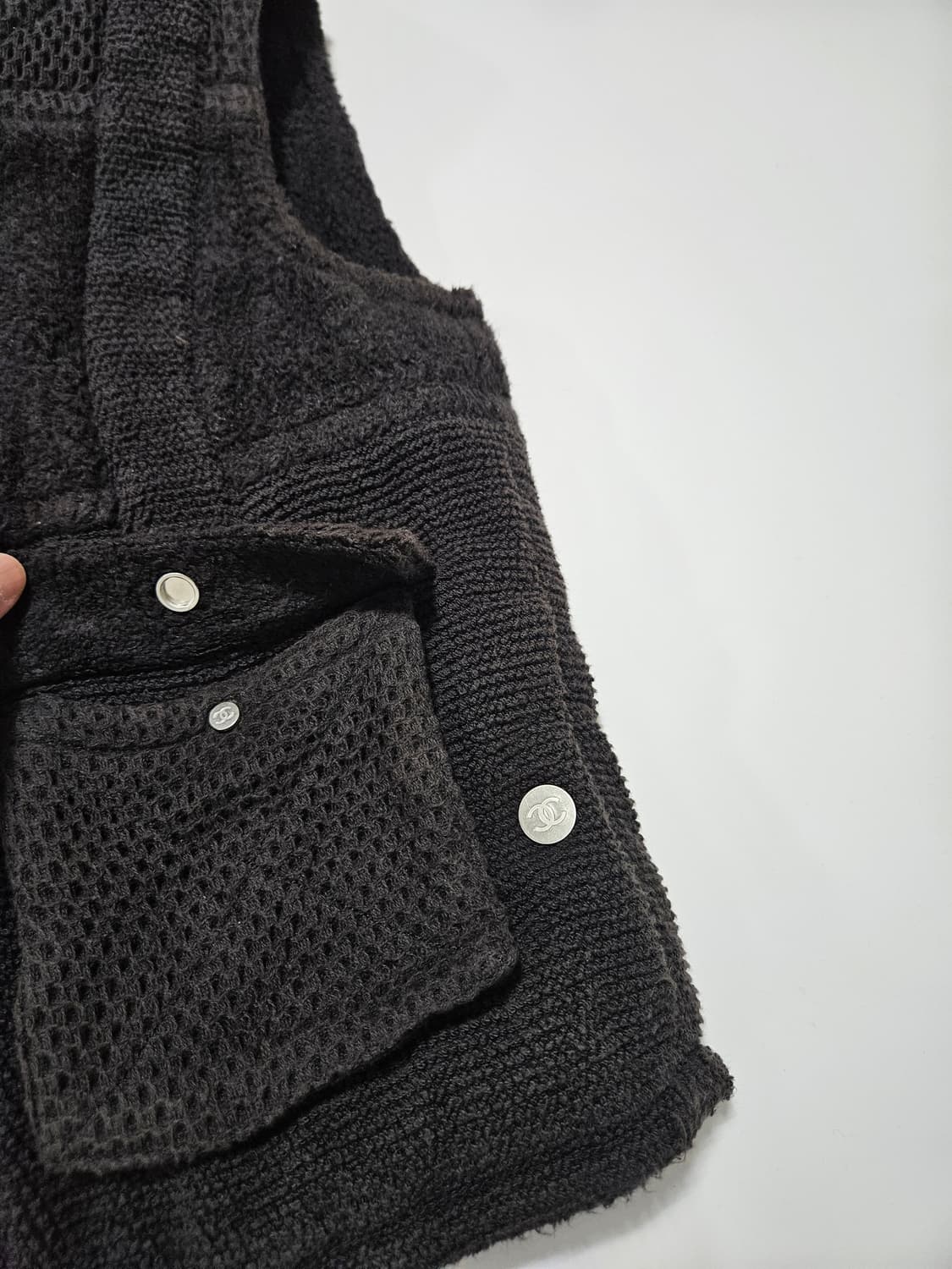 빈티지 샤넬 베스트 집업[44] 상품이미지3