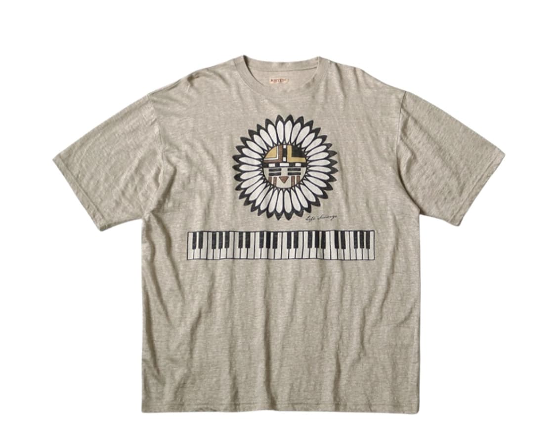 [XL] 캐피탈 크루 티셔츠 키나리색상 반팔 상품이미지1