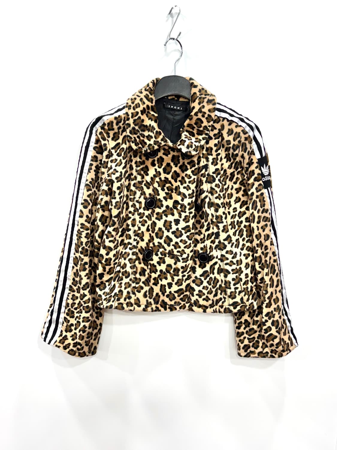 레오파드 삼선줄 커스텀자켓 상품이미지3