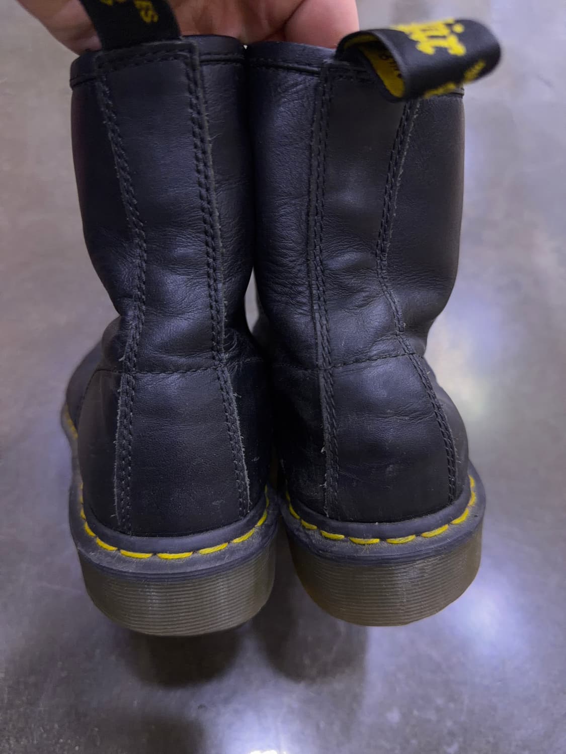 닥터마틴 1460 8홀 부츠 워커 블랙 260 상품이미지6