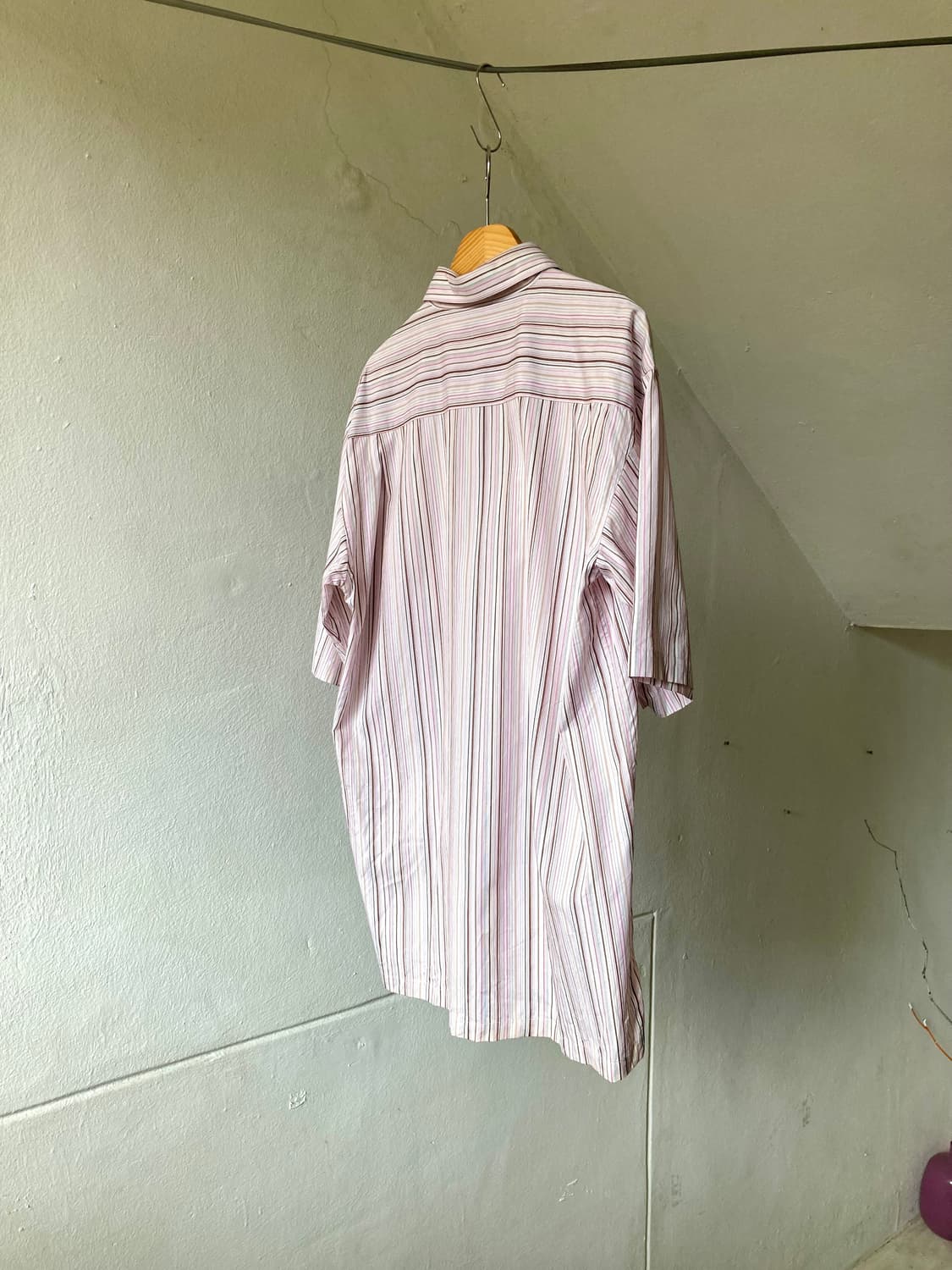 패턴 포인트 박시핏 셔츠 상품이미지7