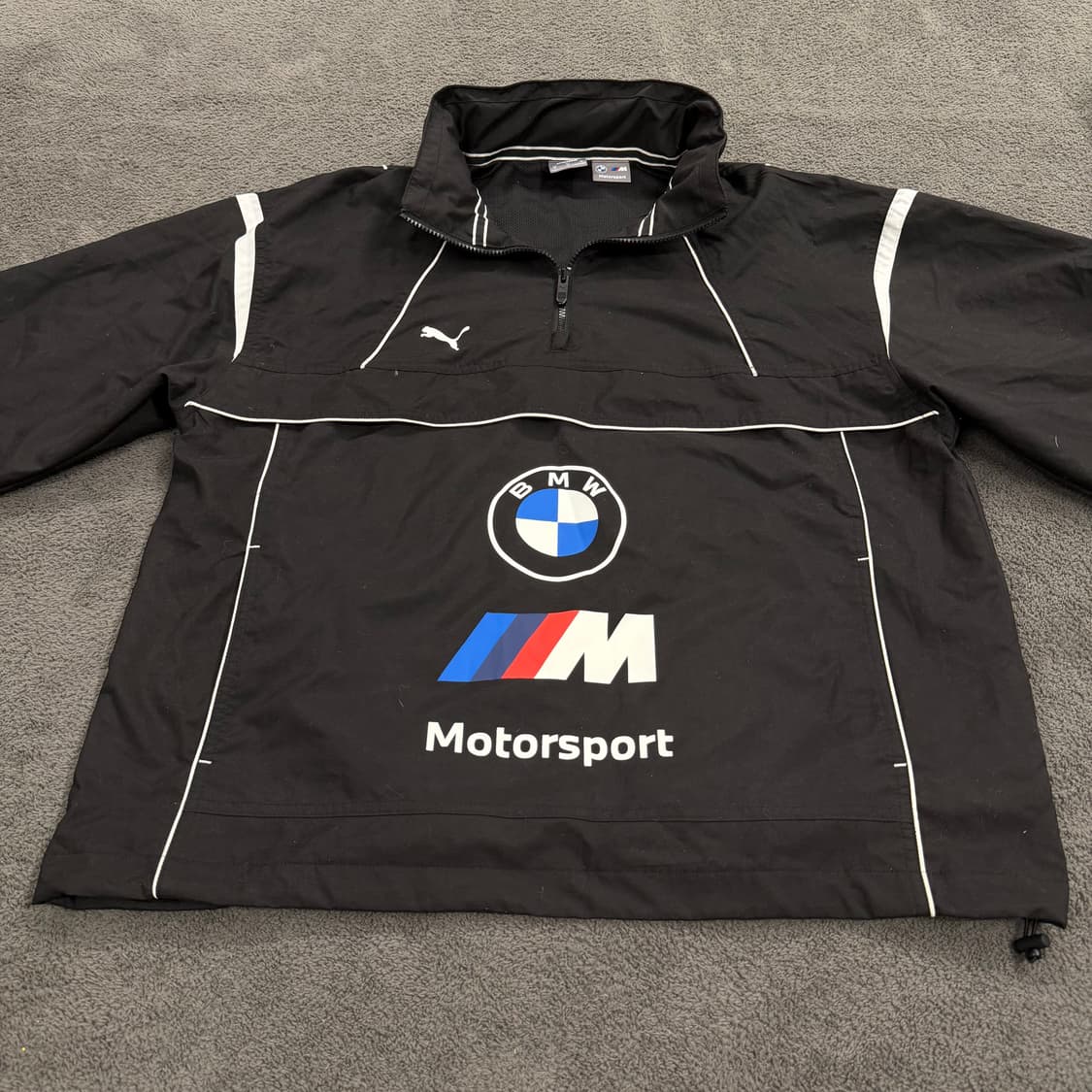 [정품/M] puma 푸마 BMW 모터스포츠 콜라보 아노락 바람막이 자켓 상품이미지3