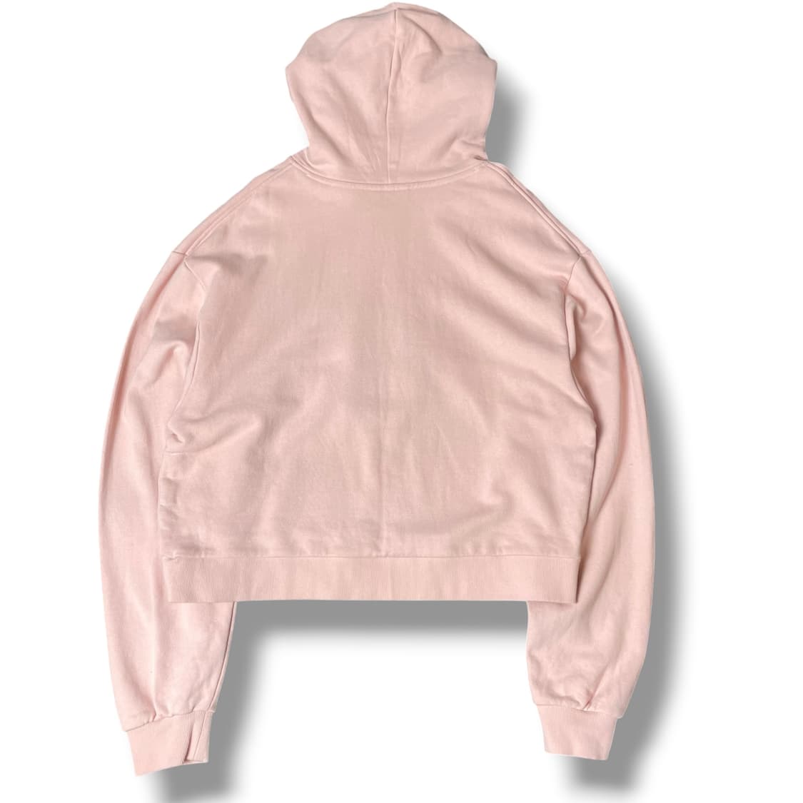페코 연핑크 크롭 후드 F 상품이미지2
