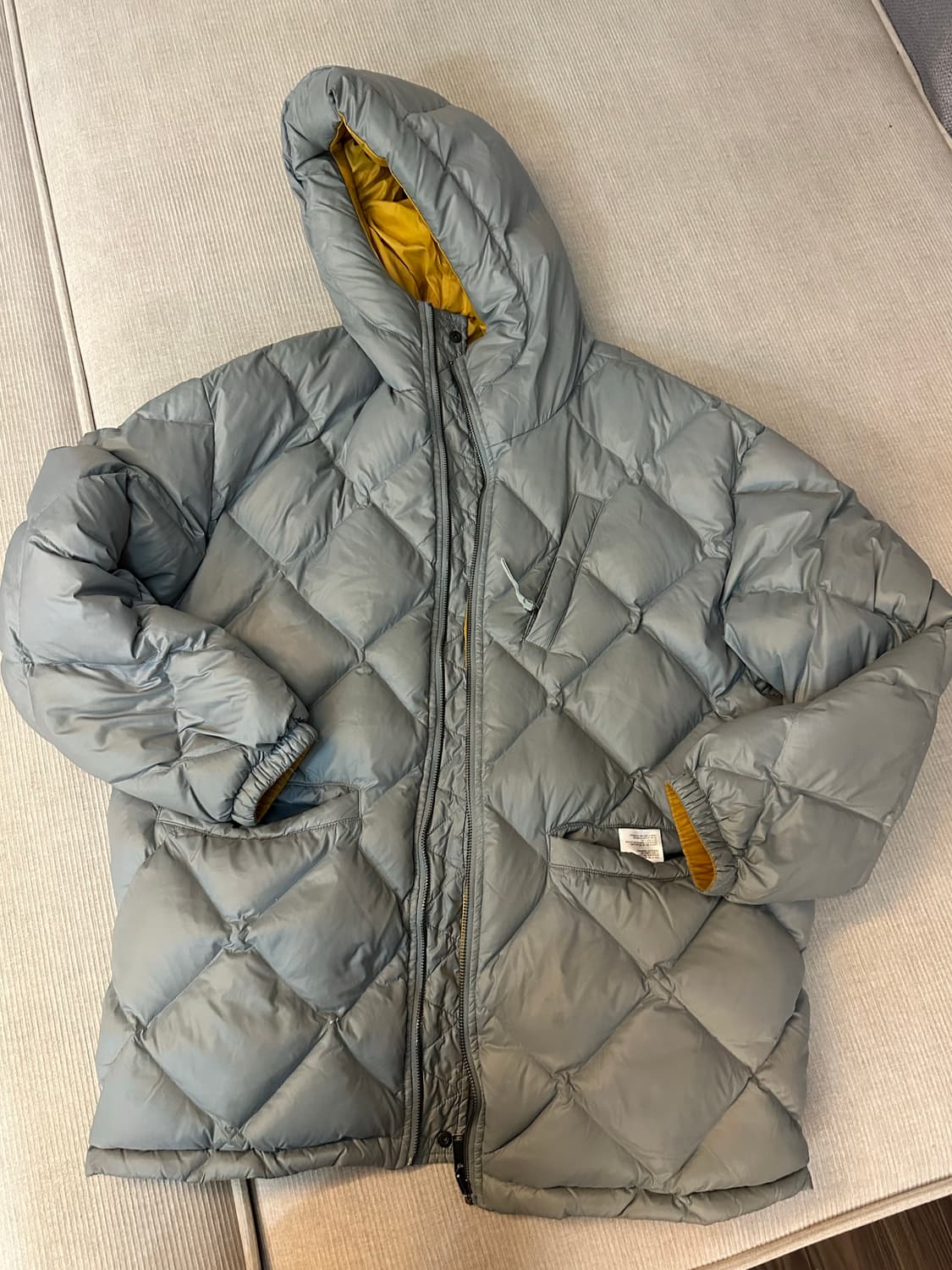 MOOD 리버시블 퀄팅 덕다운 패딩 점퍼 상품이미지2