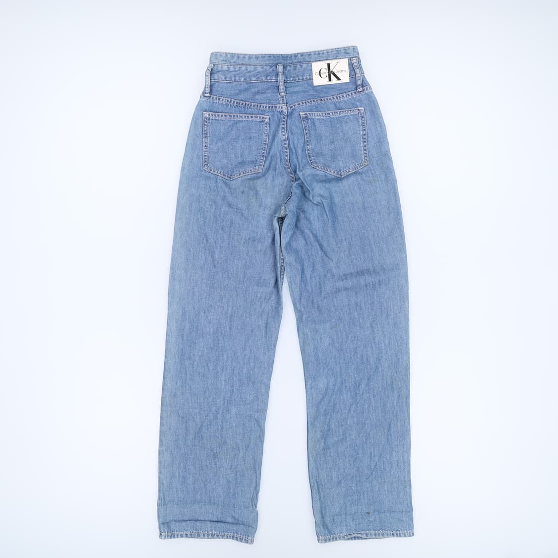 [W25 L30] 캘빈클라인 여성 연청바지 와이드데님팬츠 0102H2 상품이미지2