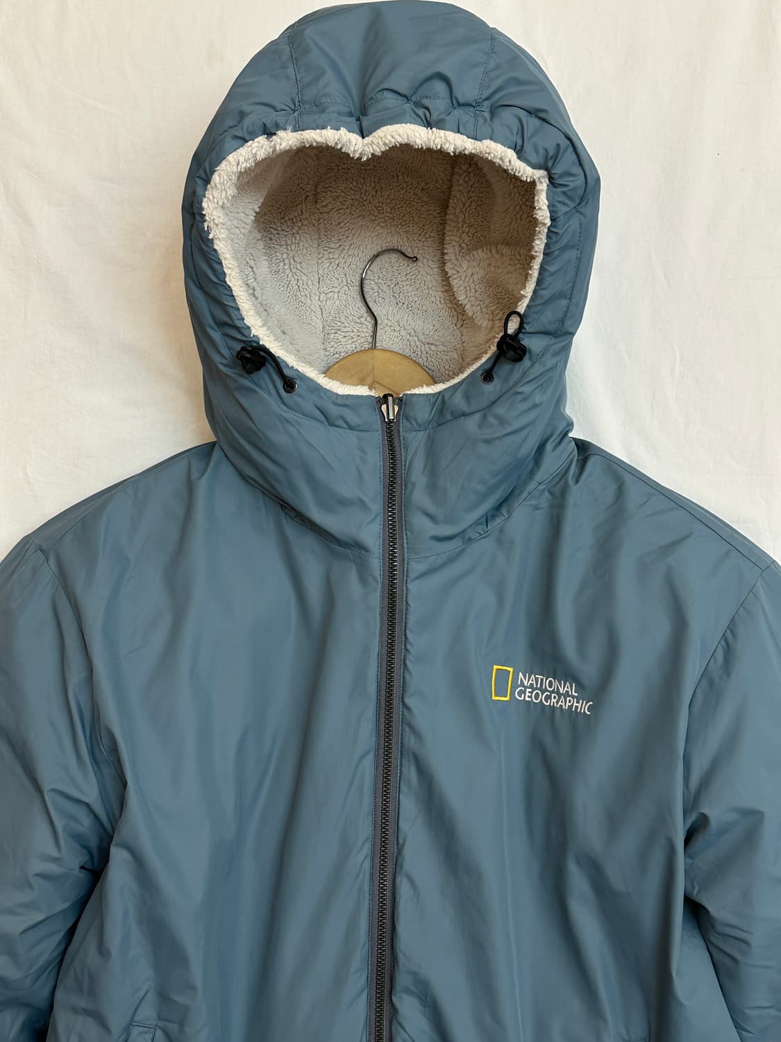 내셔널지오그래픽 뽀글이 후리스 양면패딩 상품이미지5